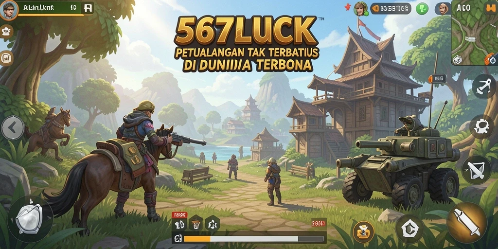 Gameplay Open World yang mendebarkan di 567LUCK.