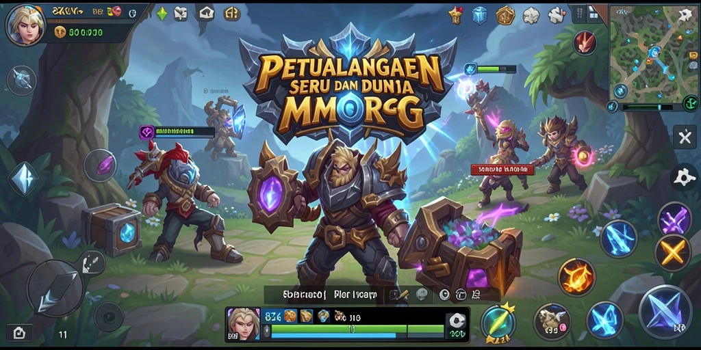 Gameplay seru di dunia fantastis 8ZK.