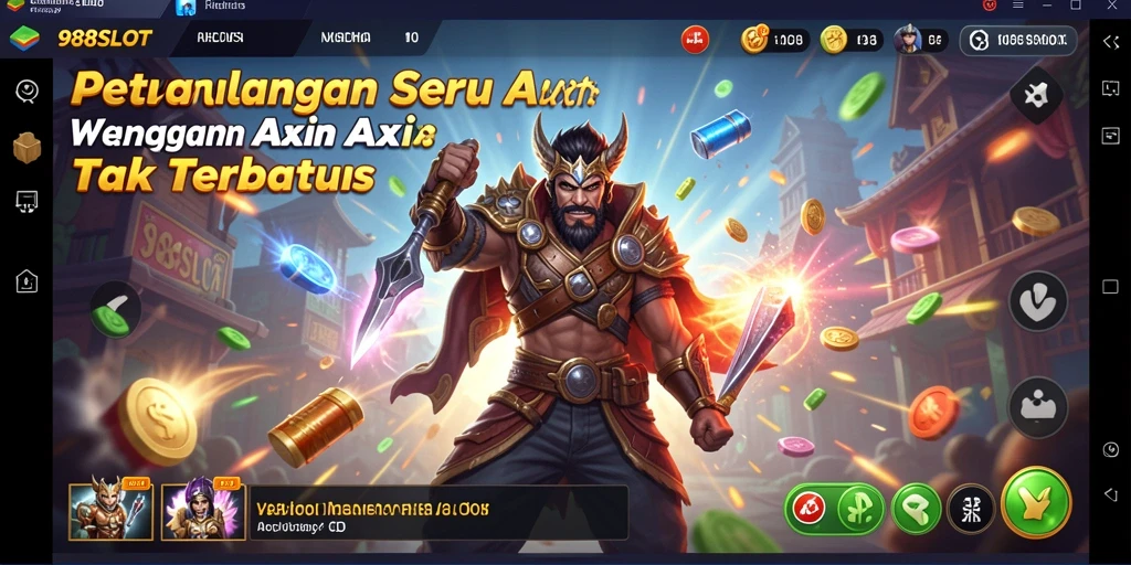 Screenshot 988SLOT dengan aksi gameplay yang mendebarkan.