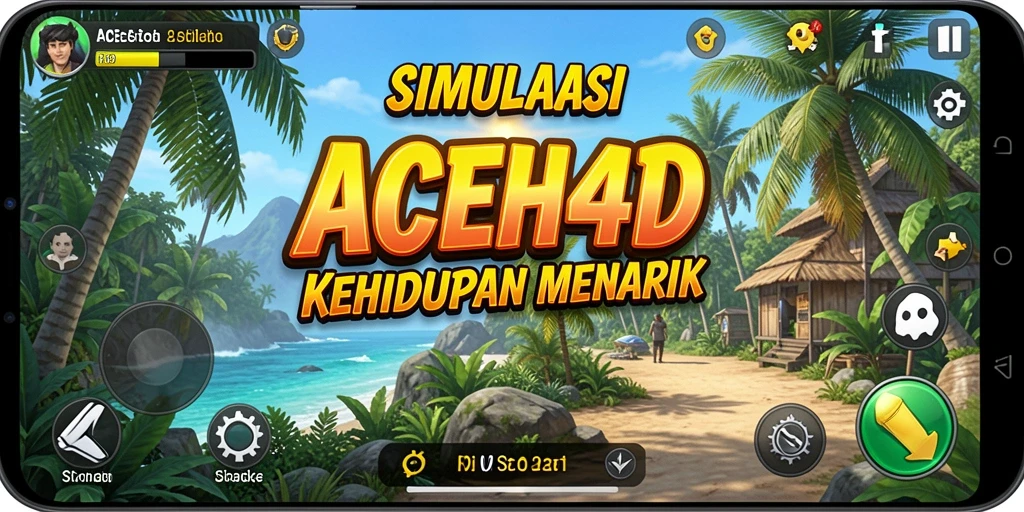 Tampilan gameplay menakjubkan dari ACEH4D dengan karakter dan lingkungan yang dinamis.